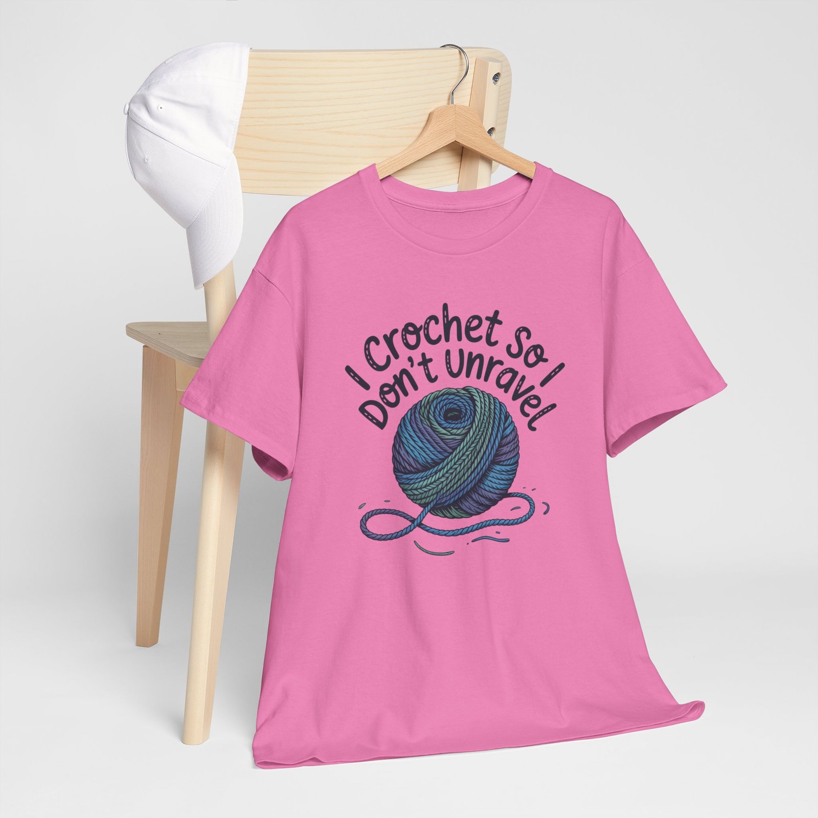 “i crochet so i don’t unravel” funny crochet t shirt for yarn lovers, crafters & makers – cozy craft quote tee “i crochet so i don’t unravel” funny crochet t shirt for yarn lovers, crafters & makers – cozy craft quote tee