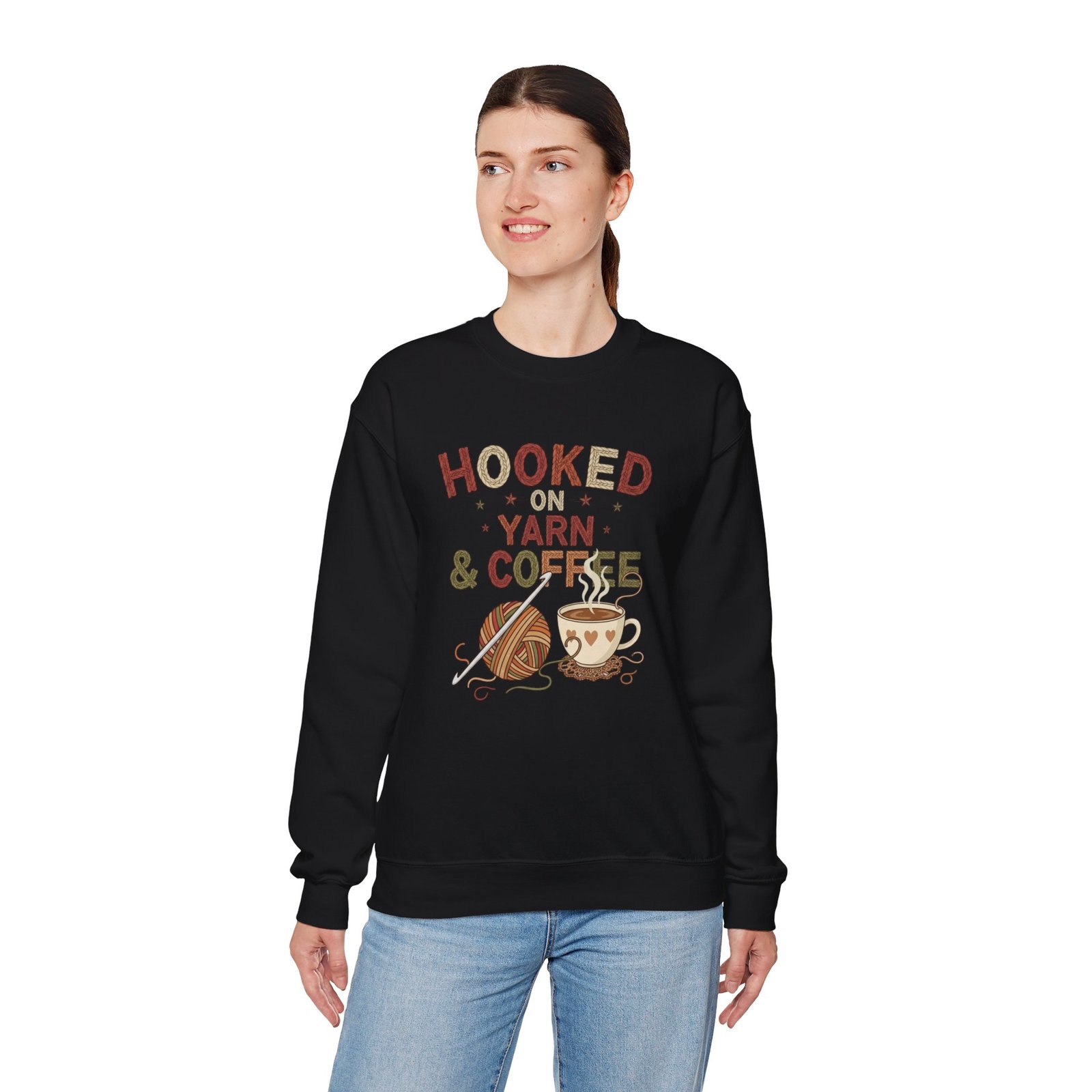 crochet quotes sweatshirt crochet quotes sweatshirt