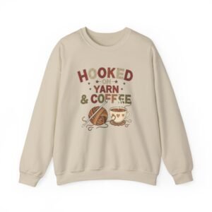 crochet quotes sweatshirt