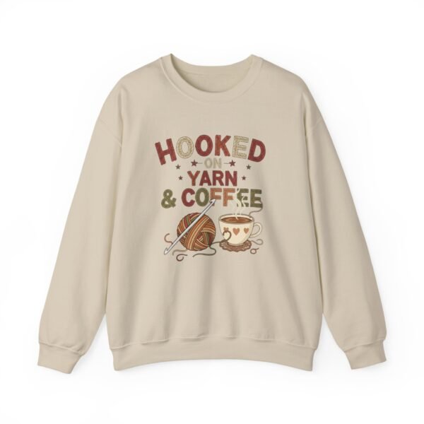 crochet quotes sweatshirt