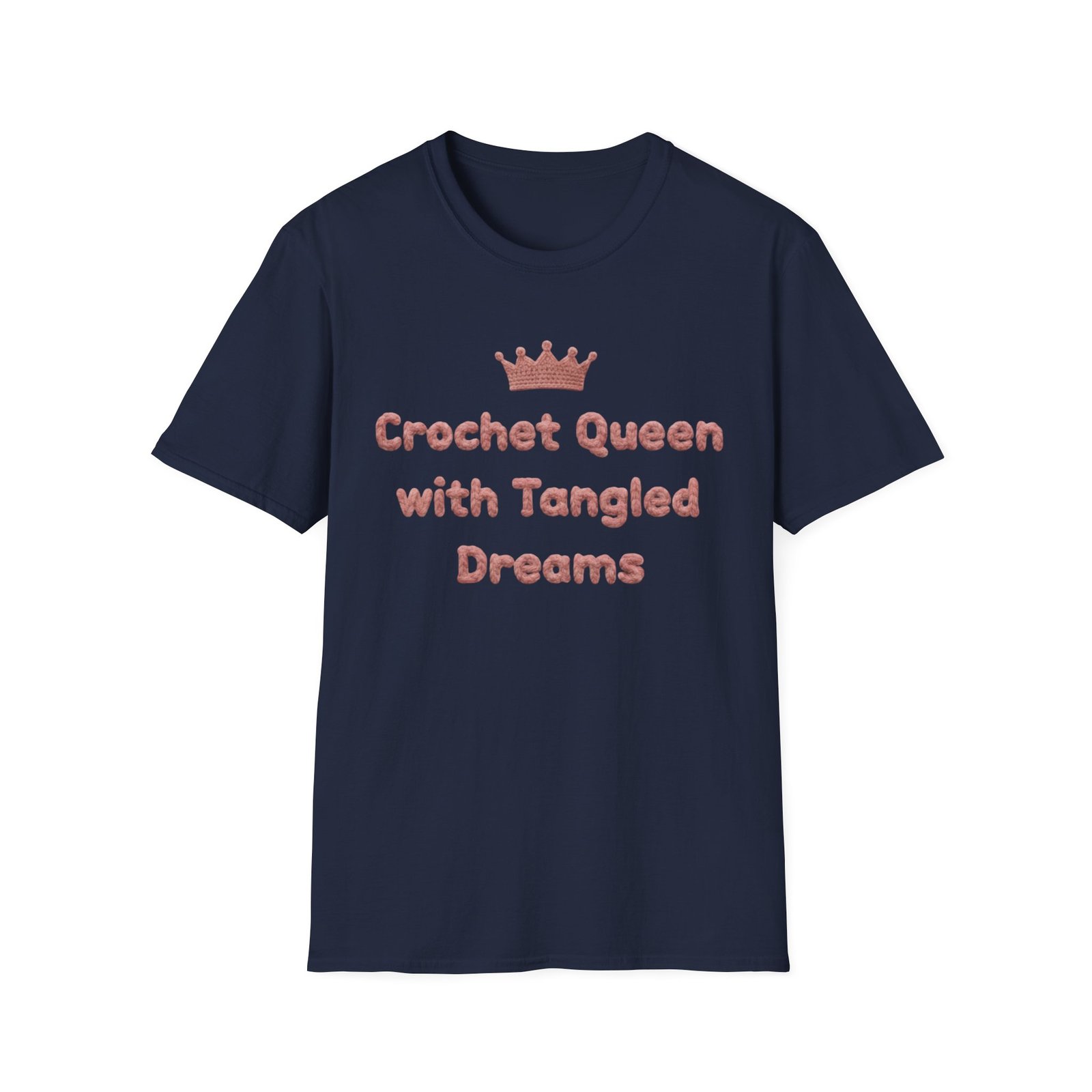crochet queen t‑shirt for women – 100% combed cotton premium tee, soft regular fit crewneck, yarn lover gift (option 2) crochet queen t‑shirt for women – 100% combed cotton premium tee, soft regular fit crewneck, yarn lover gift (option 2)