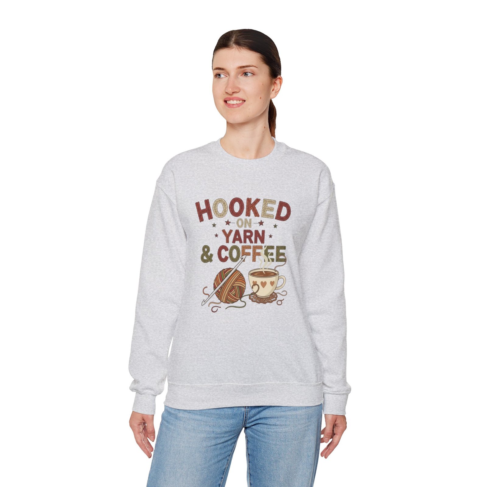 crochet quotes sweatshirt crochet quotes sweatshirt