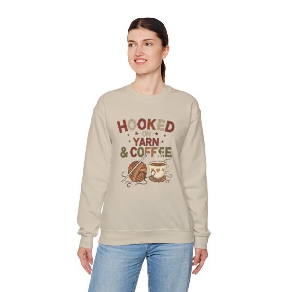crochet quotes sweatshirt