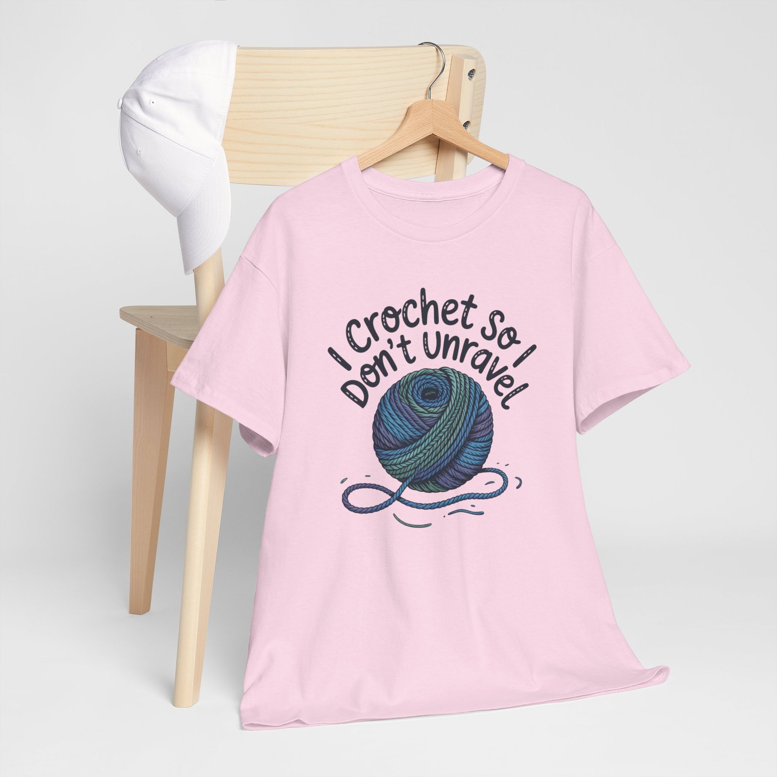 “i crochet so i don’t unravel” funny crochet t shirt for yarn lovers, crafters & makers – cozy craft quote tee “i crochet so i don’t unravel” funny crochet t shirt for yarn lovers, crafters & makers – cozy craft quote tee