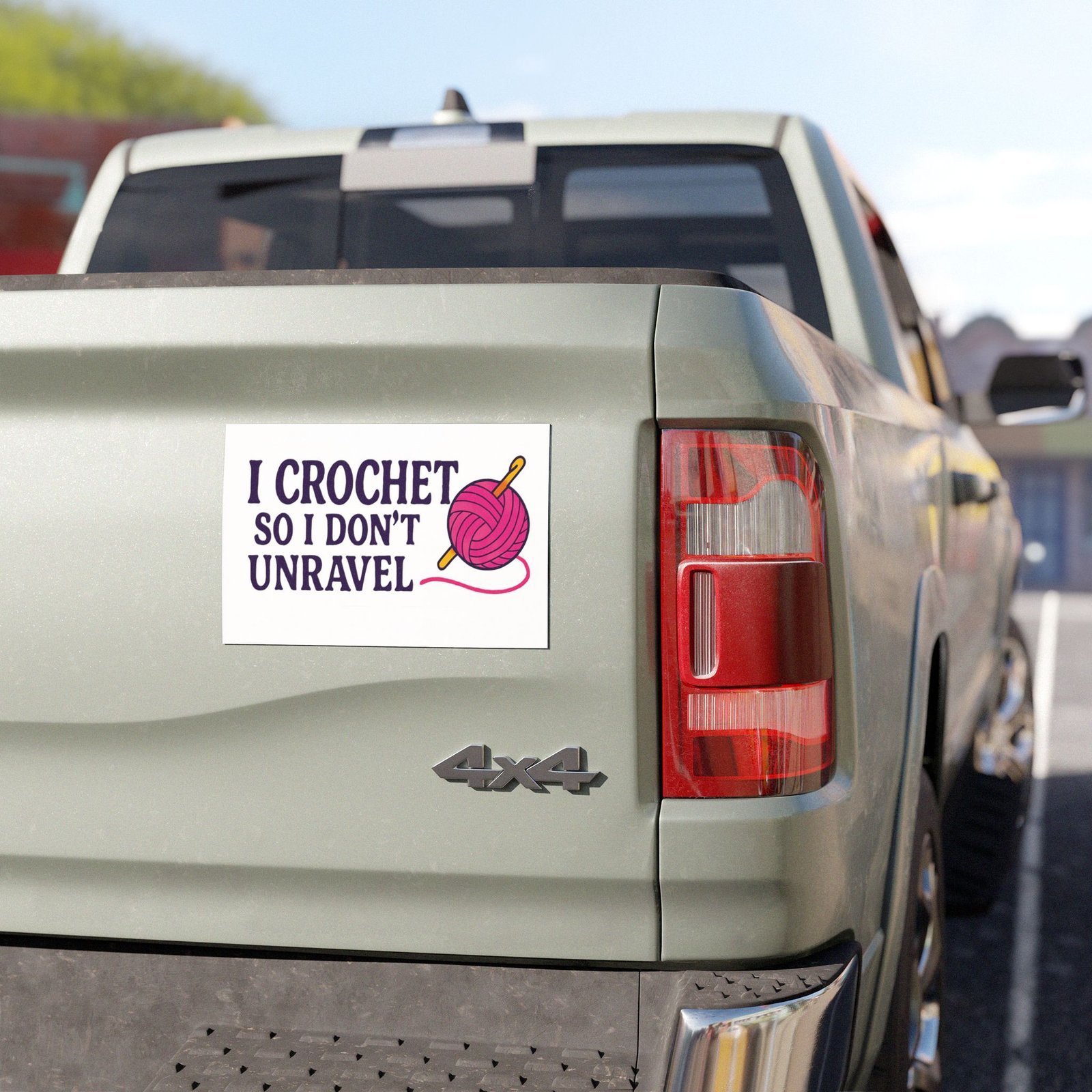 car magnet i crochet so i don't unravel quote magnet car magnet i crochet so i don't unravel quote magnet