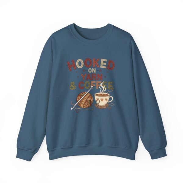 crochet quotes sweatshirt