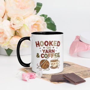 mug with color inside