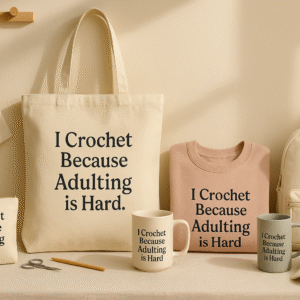 I Crochet Because Adulting is Hard